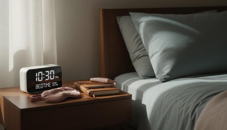 Consistent Sleep Schedule Routine for Rest